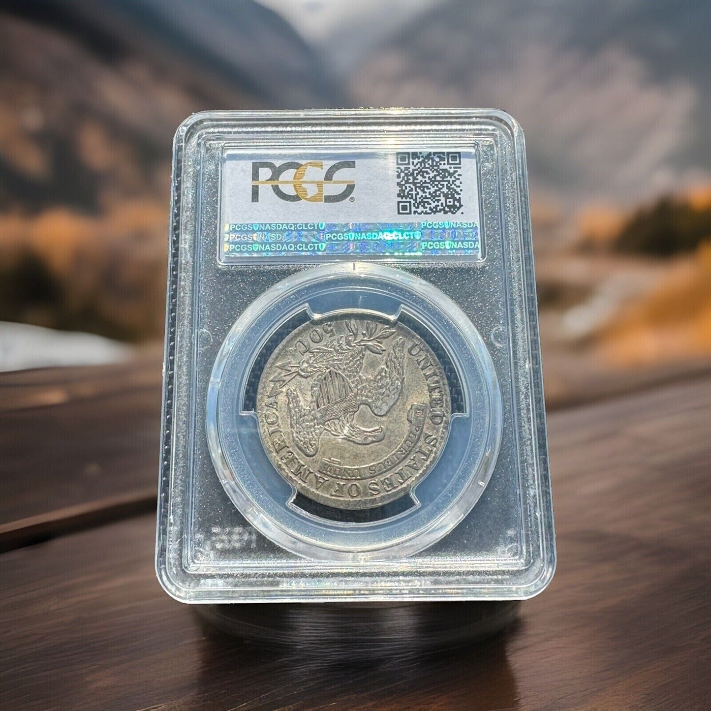 1834 Capped Bust Half Dollar 50C O-102 PCGS AU53 Large Letters & Date