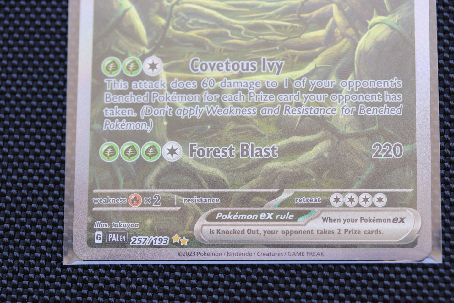 Wo-Chien ex 257/193 SIR – Paldea Evolved SV02 – Near Mint or Better