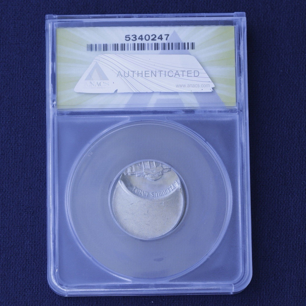1988-D Jefferson Nickel • 65% Off-Center Error • ANACS MS64 • Struck at 11:30