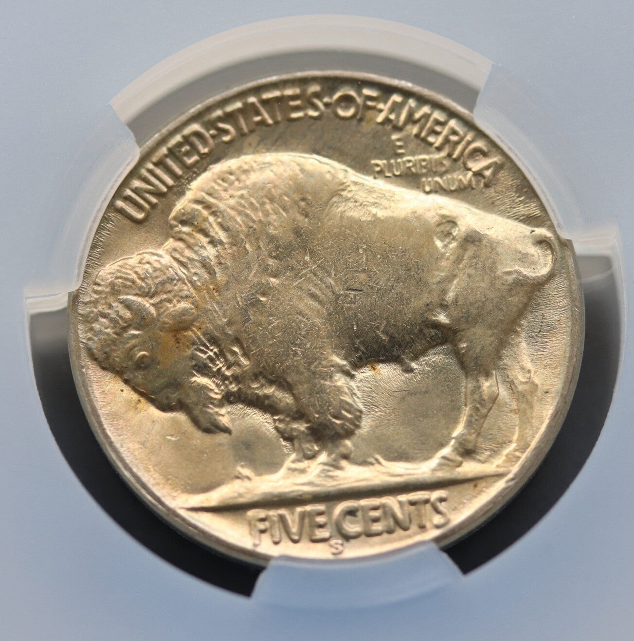 1936-S Buffalo Nickel 5C CAC MS64 Choice Gem San Francisco
