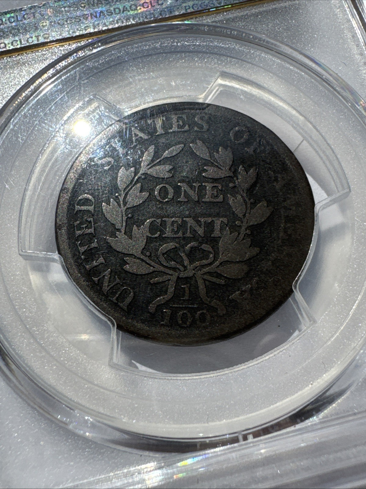 1807 Large Cent – PCGS G04 Large Fraction S-276 Variety Draped Bust Copper Cent