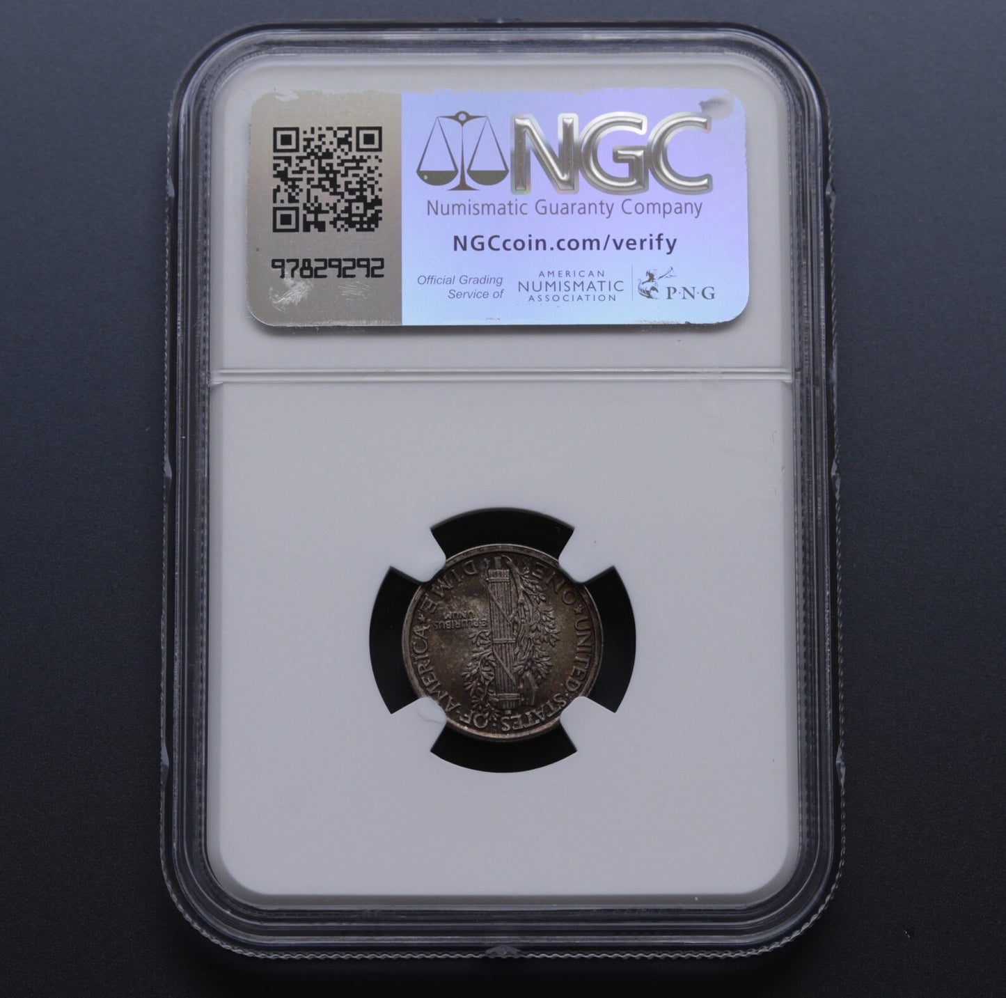 1916 Mercury Dime NGC MS64 10C Silver Coin First Year Issue