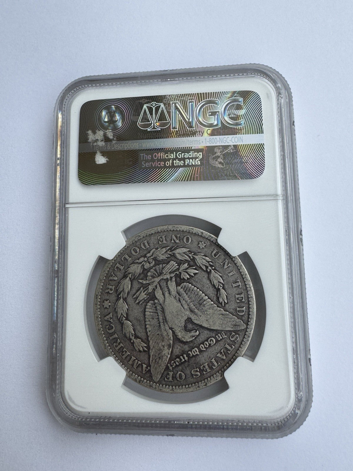 1889 Morgan Silver Dollar – Rotated Dies Mint Error – NGC VG10 | Rare Variety