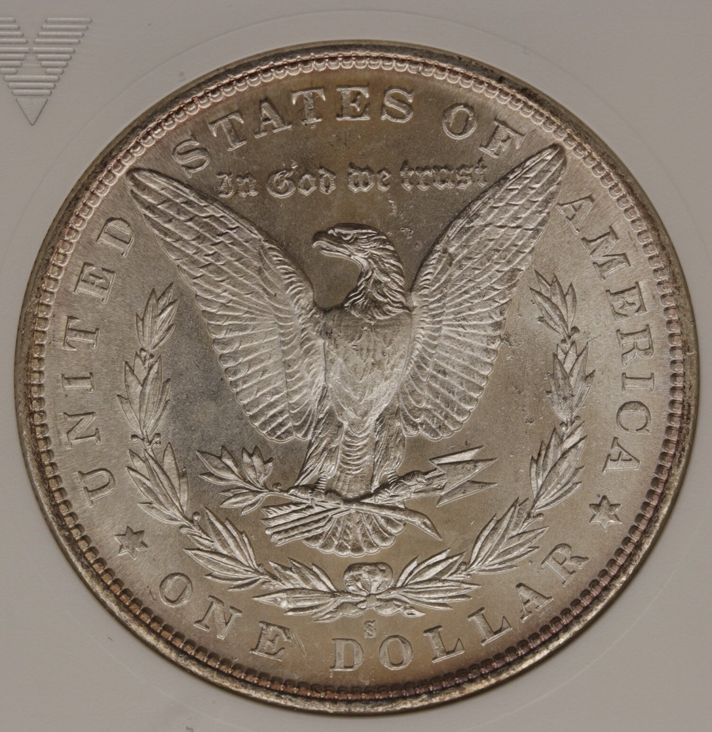 1880/79-S $1 Morgan Silver Dollar ANACS MS64 TOP 100 VAM-8 Med S *Mirror Like*