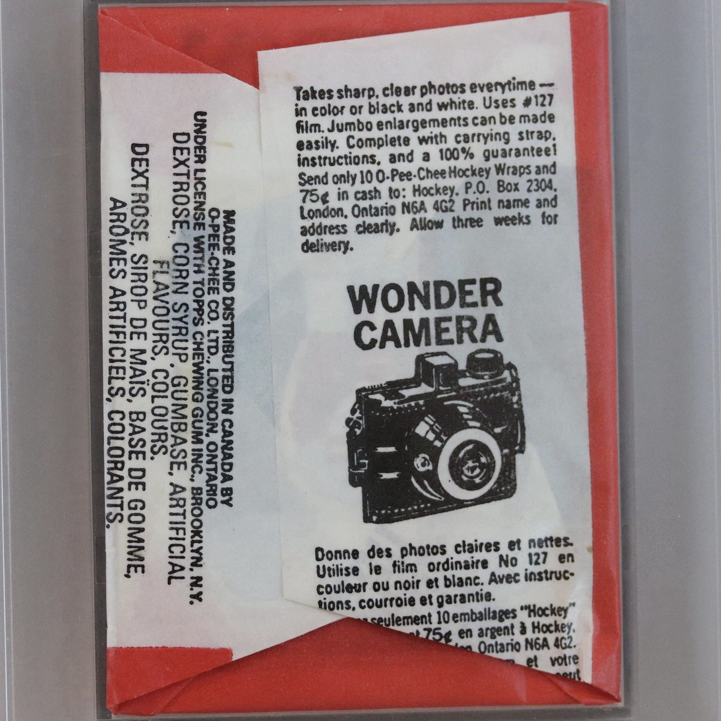 1976 O-Pee-Chee WHA Hockey Wax Pack PSA 8 • Sealed Vintage OPC • Scarce Issue