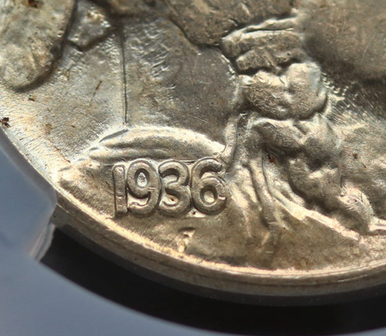 1936-S Buffalo Nickel 5C CAC MS64 Choice Gem San Francisco