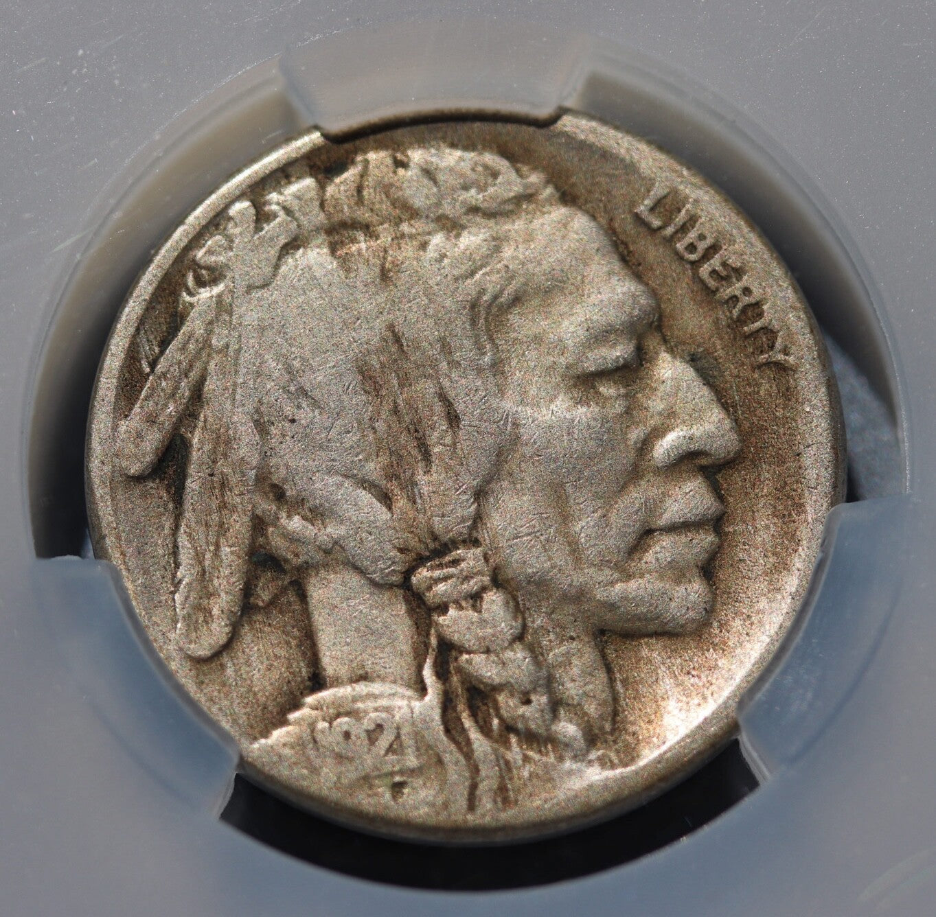 1921-S Buffalo Nickel 5C CAC VG10 Key Date Low Mintage
