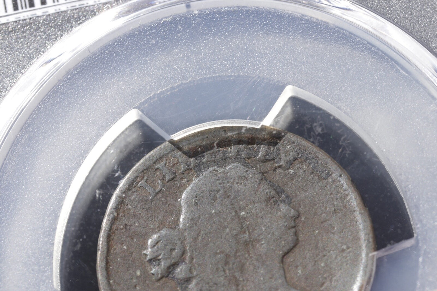 1803 Draped Bust Half Cent PCGS VG Details Environmental Damage Early US Coin