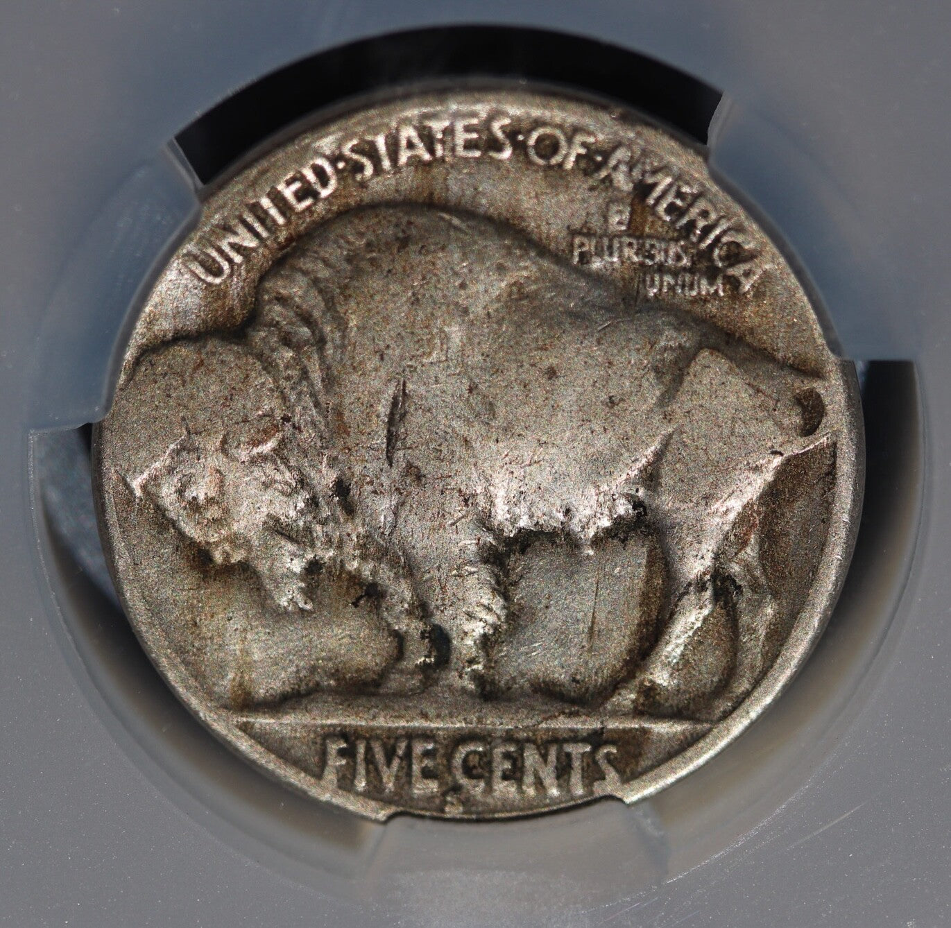 1921-S Buffalo Nickel 5C CAC VG10 Key Date Low Mintage