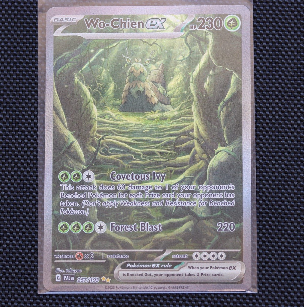 Wo-Chien ex 257/193 SIR – Paldea Evolved SV02 – Near Mint or Better