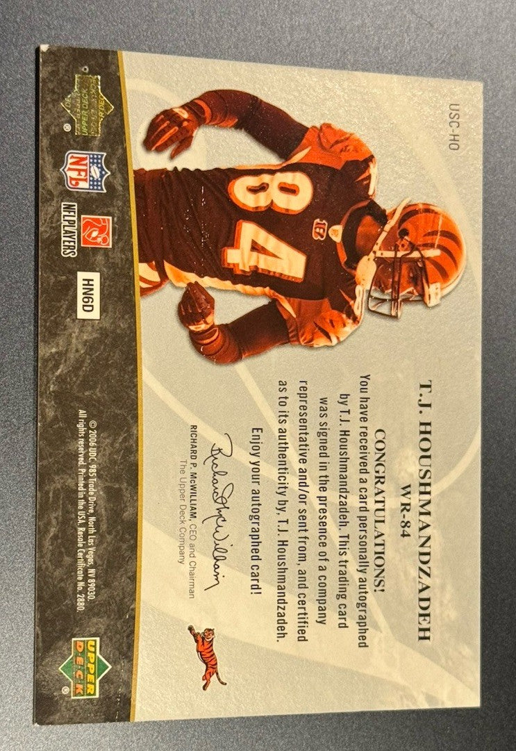 2006 Ultimate Scripts T.J. Houshmandzadeh Auto /35 Bengals WR Short Print