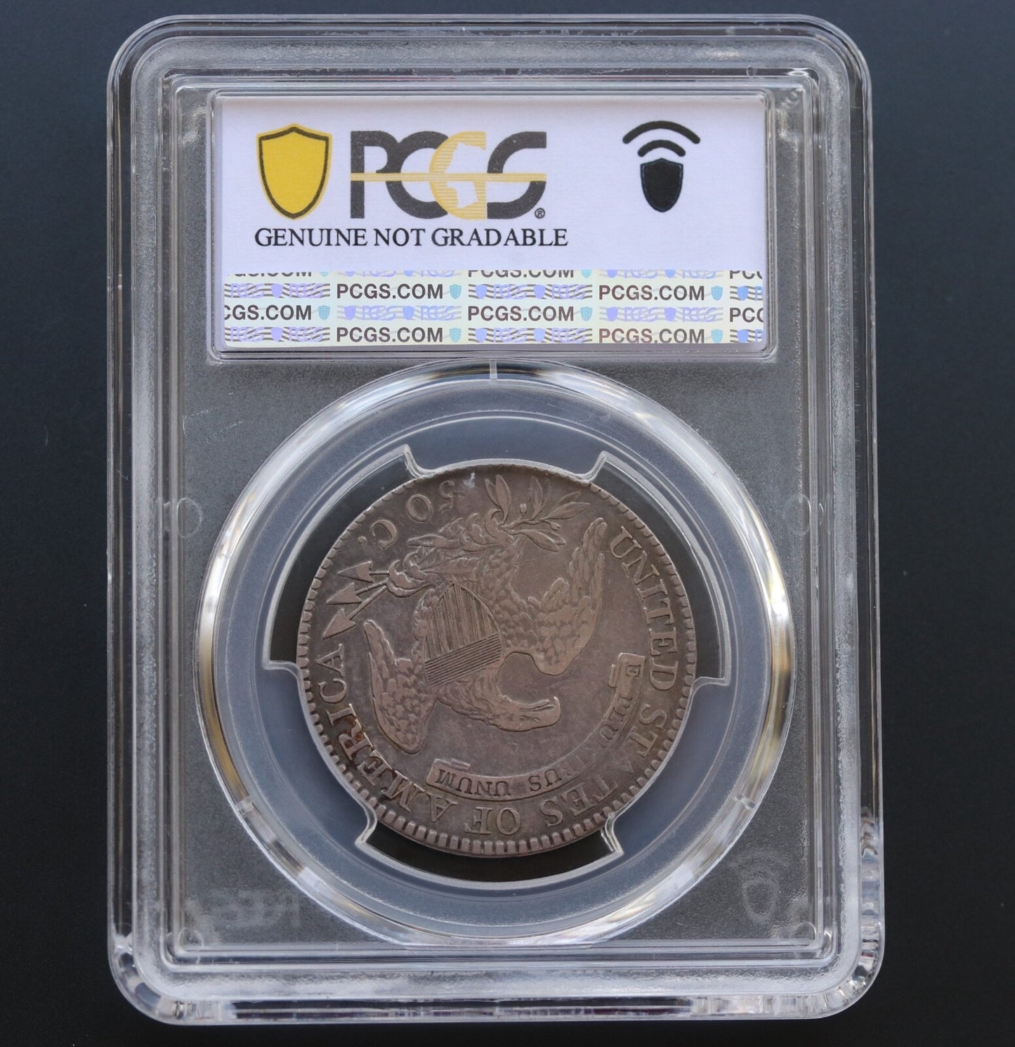 1817 Capped Bust Half Dollar O-107 High R4 PCGS XF Details Cleaned 50C
