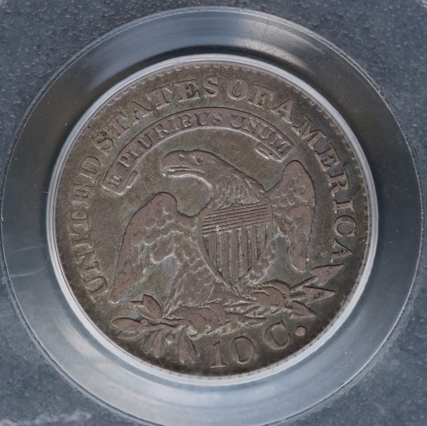 1821 Capped Bust Dime Large Date VF30 PCGS JR-1 R2 Scarce Early Silver 10C