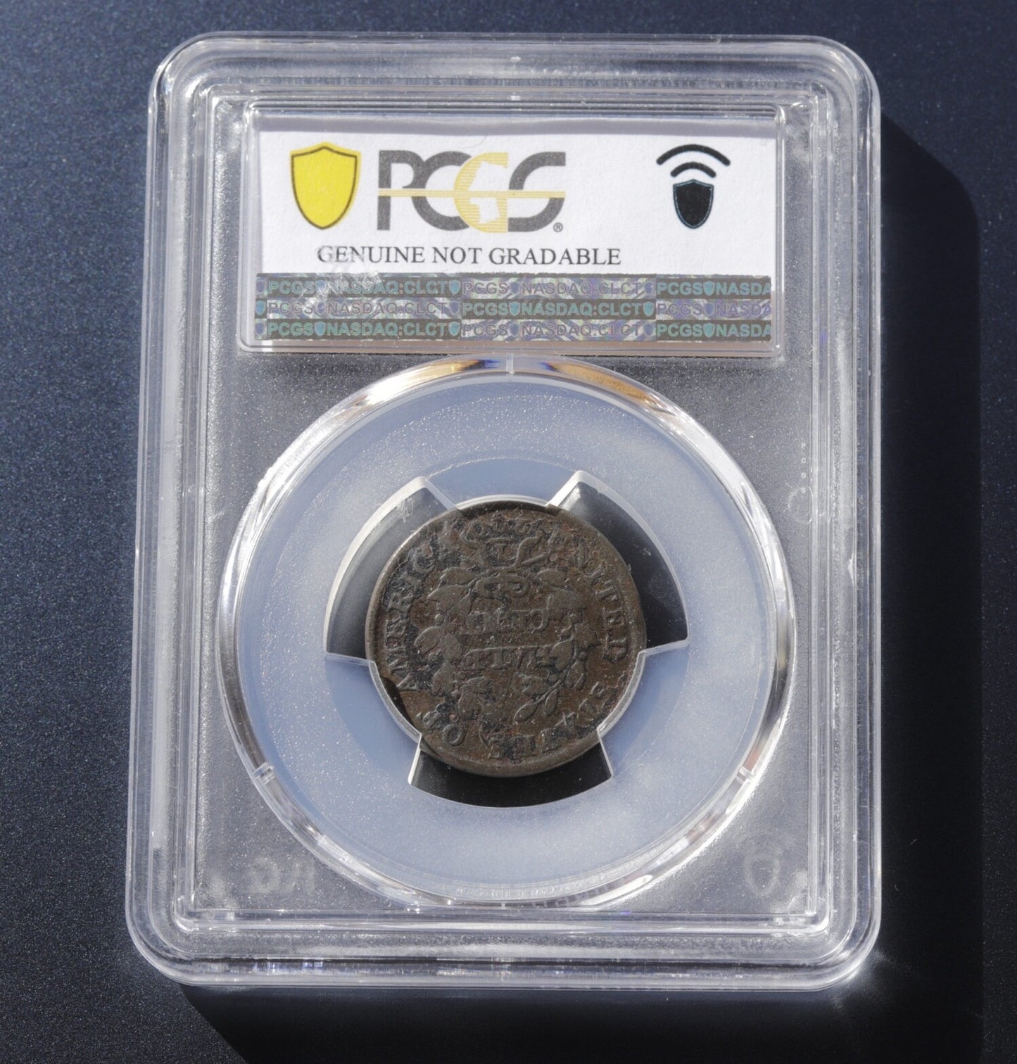 1803 Draped Bust Half Cent PCGS VG Details Environmental Damage Early US Coin