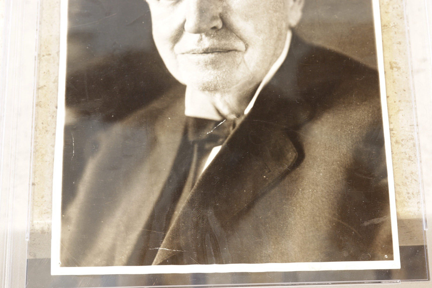 Thomas Edison 1931 Type IV PSA Photo • 1928 Image • Associated Press News