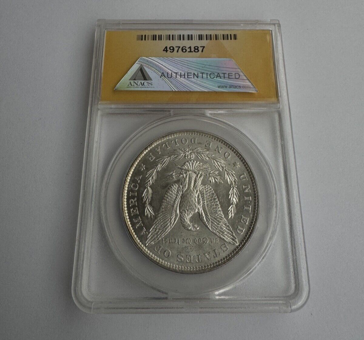 1882-O Morgan Silver Dollar – ANACS Certified MS62 – 90% Silver Coin