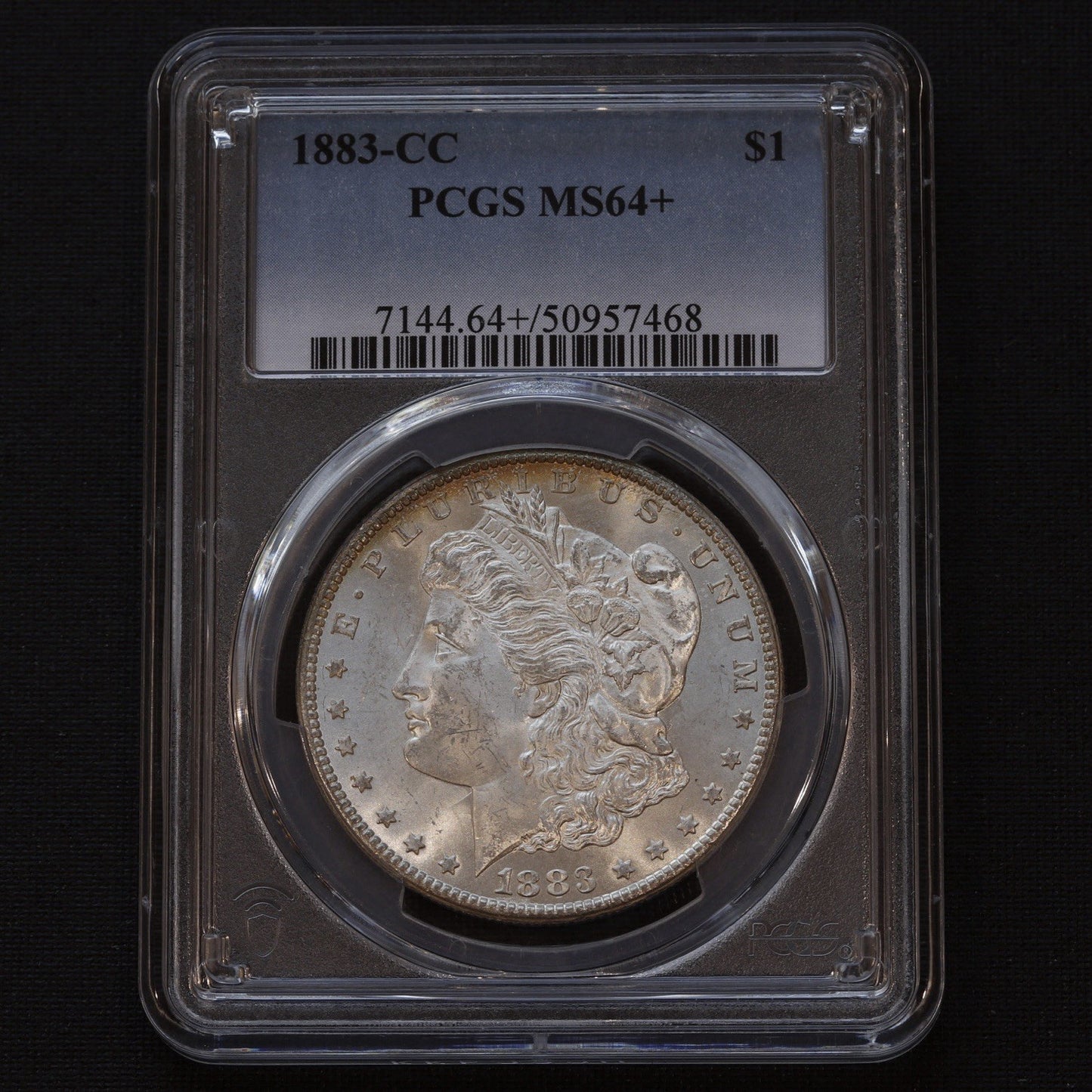 1883-CC Morgan Silver Dollar $1 PCGS MS64+ Plus • Premium Carson City Mint