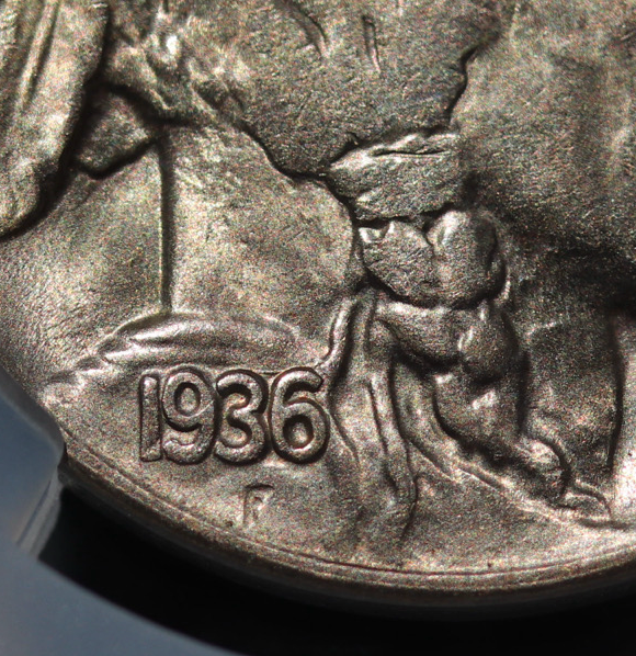 1936-D Buffalo Nickel 5C CAC MS64 Choice Gem Denver Mint
