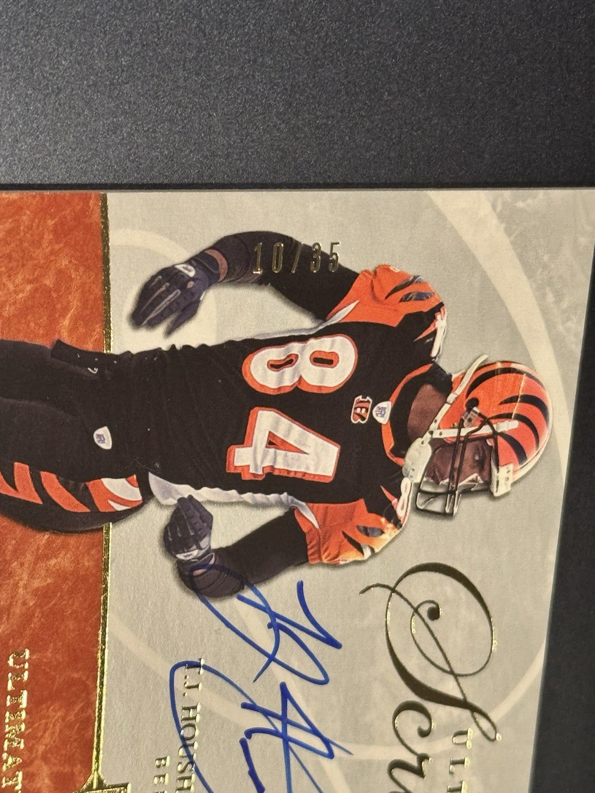 2006 Ultimate Scripts T.J. Houshmandzadeh Auto /35 Bengals WR Short Print
