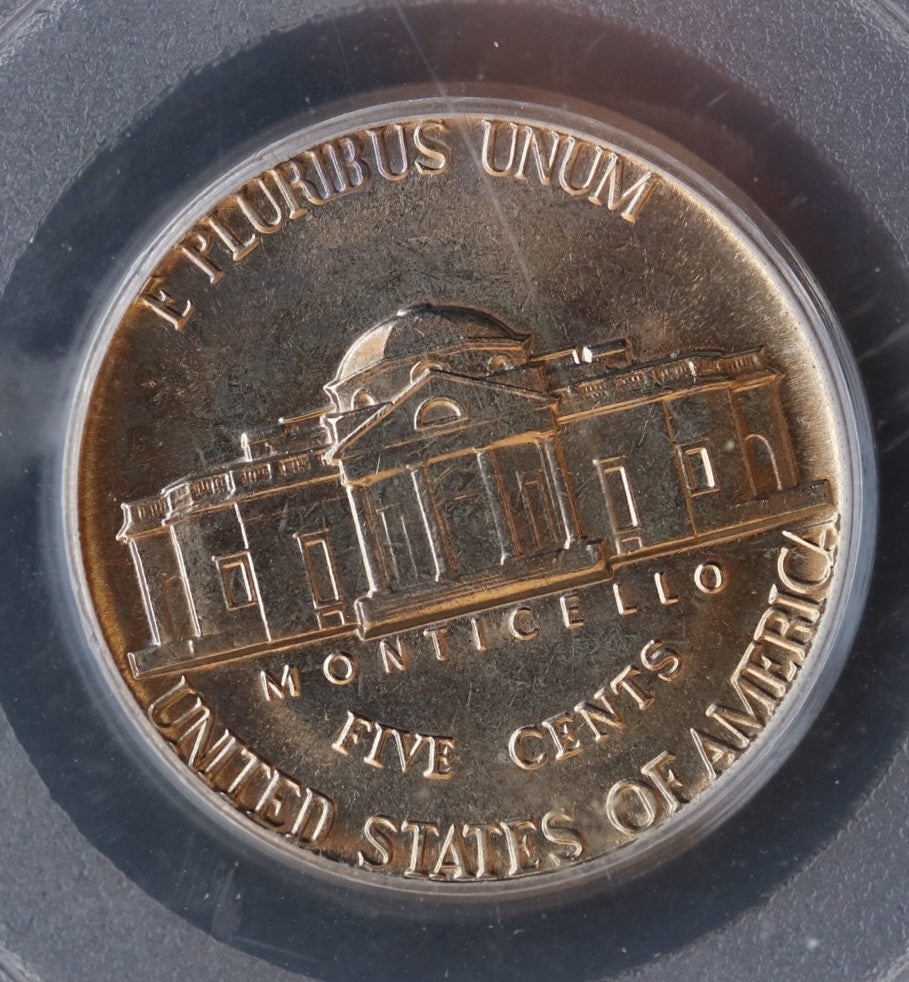 1975-D 5C Jefferson Nickel MS66 Full Steps PCGS Graded Mint State 66