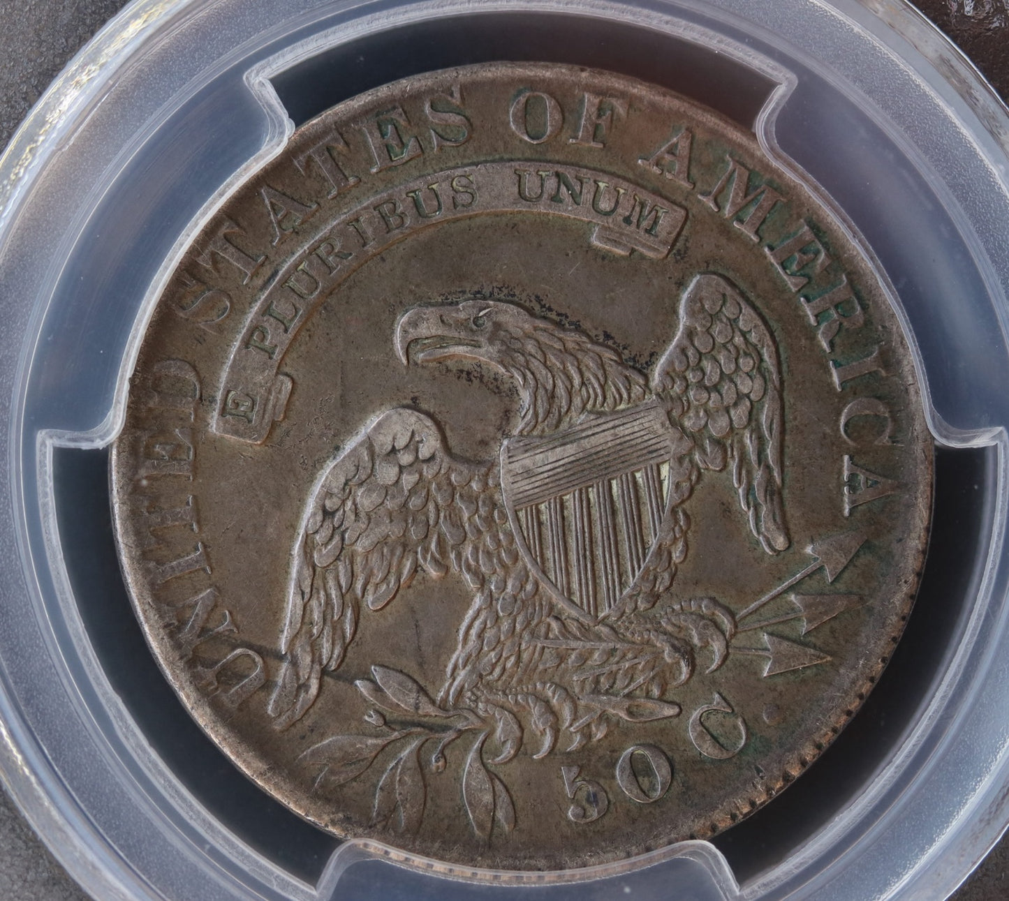 1833 Capped Bust Liberty Half Dollar 90% Silver PCGS XF45