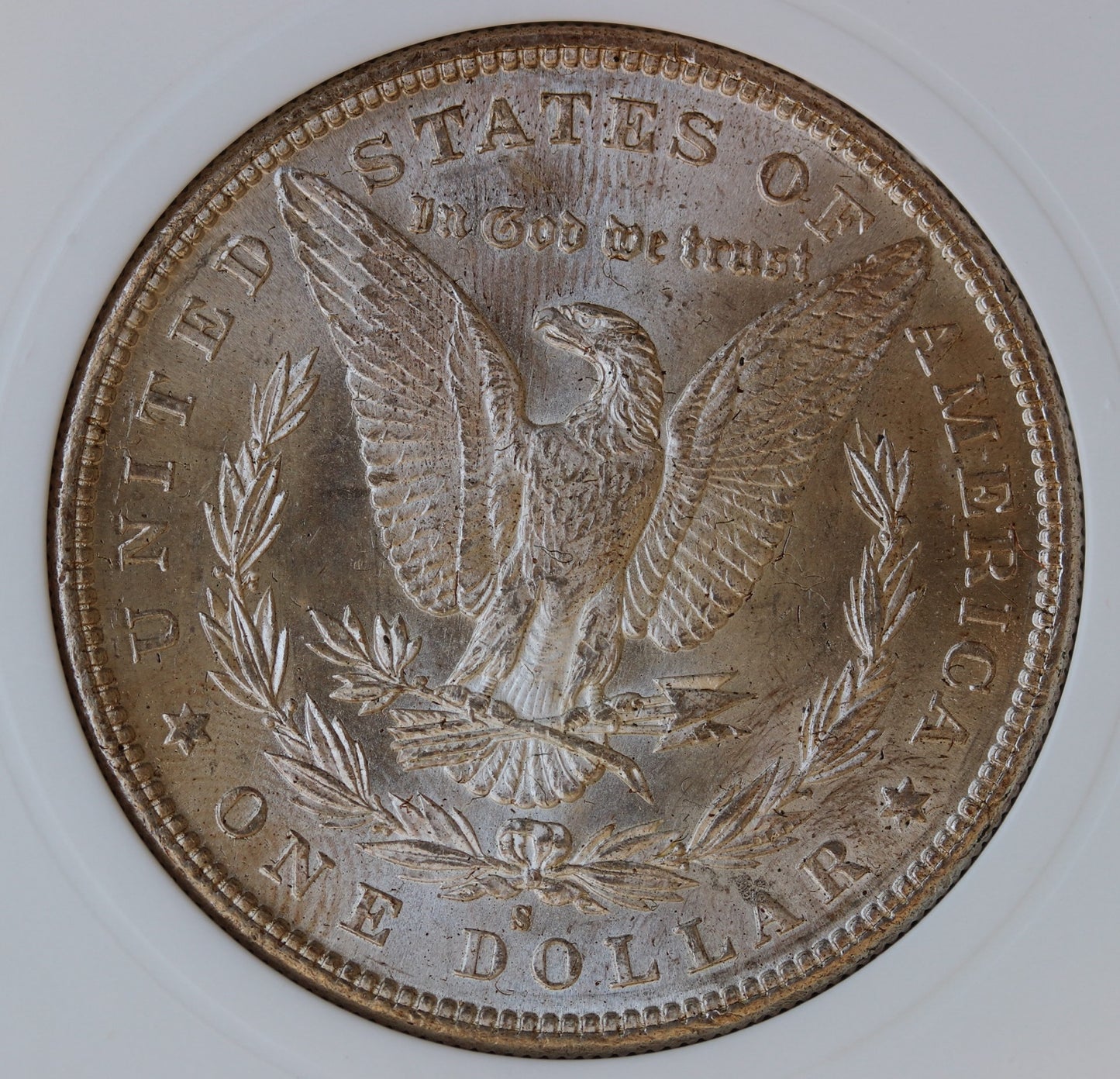 1880-S Morgan Silver Dollar MS 64 PCI