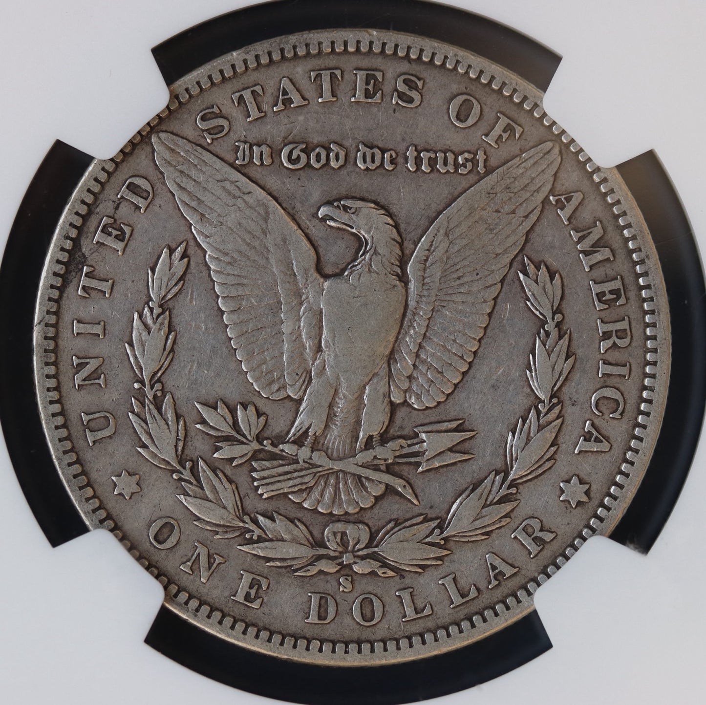 1895-S Morgan Silver Dollar $1 Coin – NGC Graded VF25 – Rare Key Date