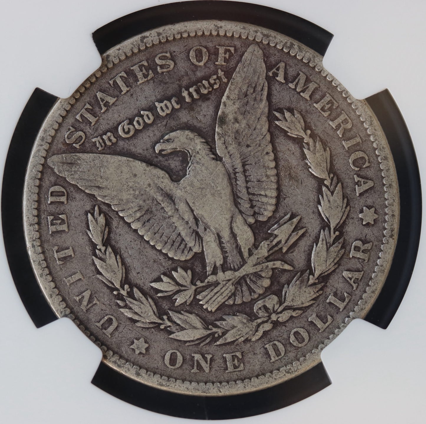 1889 Morgan Silver Dollar – Rotated Dies Mint Error – NGC VG10 | Rare Variety