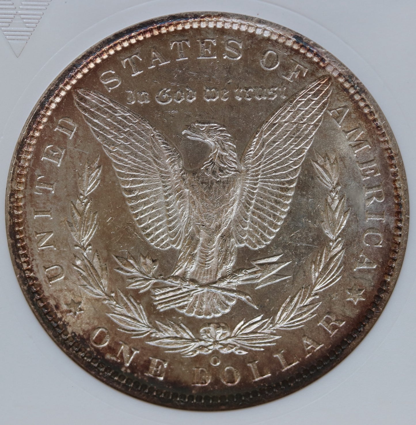 1885-O Morgan Silver Dollar – ANACS MS62 – Old Soapbox Holder, 90% Silver