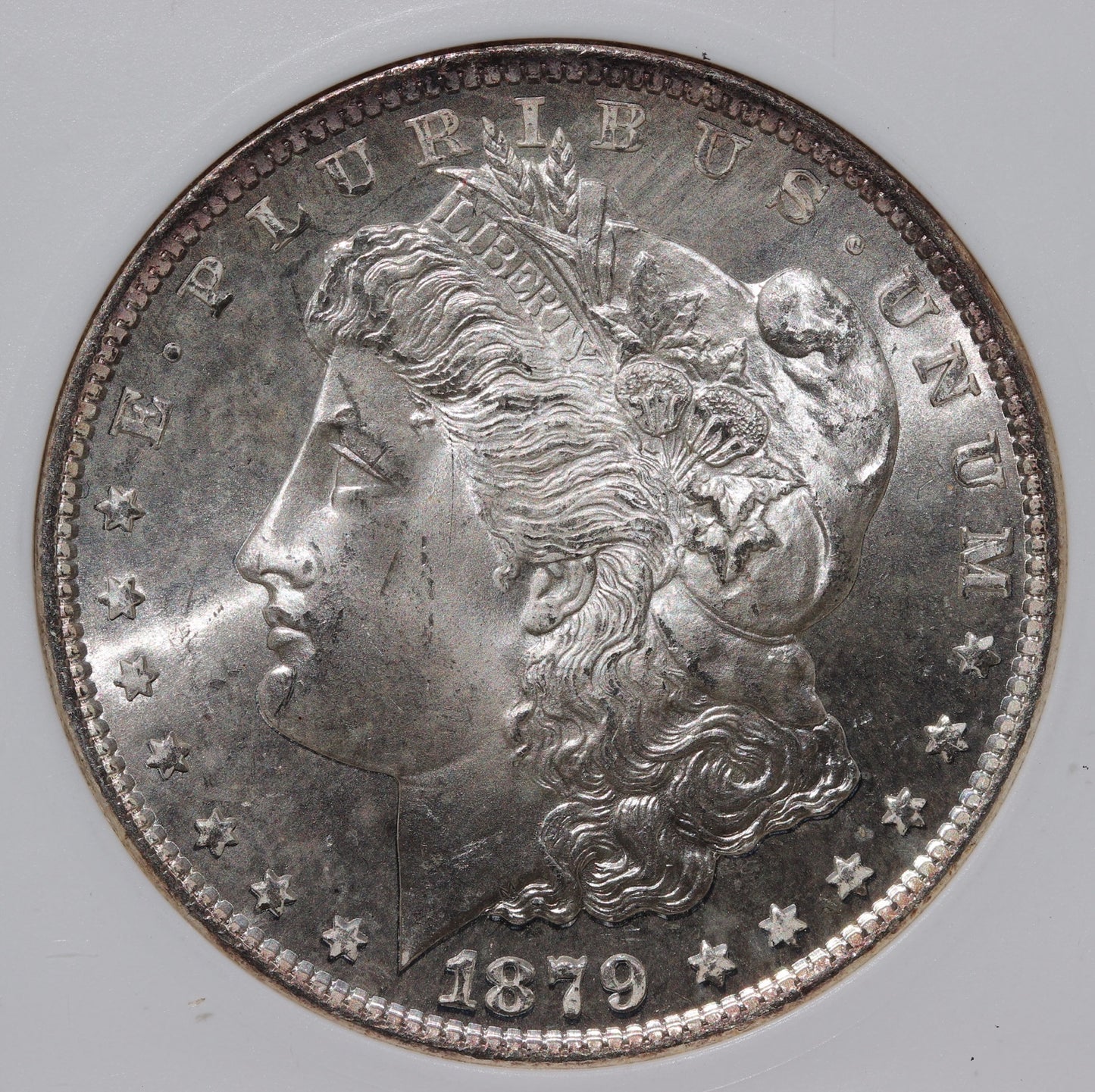 1879-S Morgan Silver Dollar – ANACS Certified MS64 – Brilliant Uncirculated
