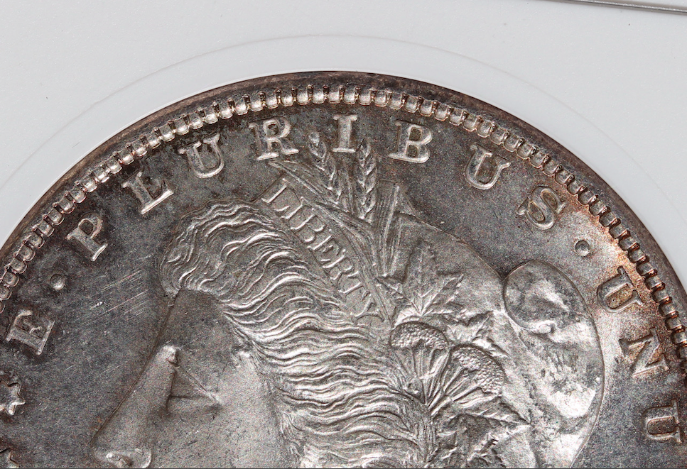 1879-S Morgan Silver Dollar – ANACS Certified MS64 – U.S. Silver Dollar *Toner*