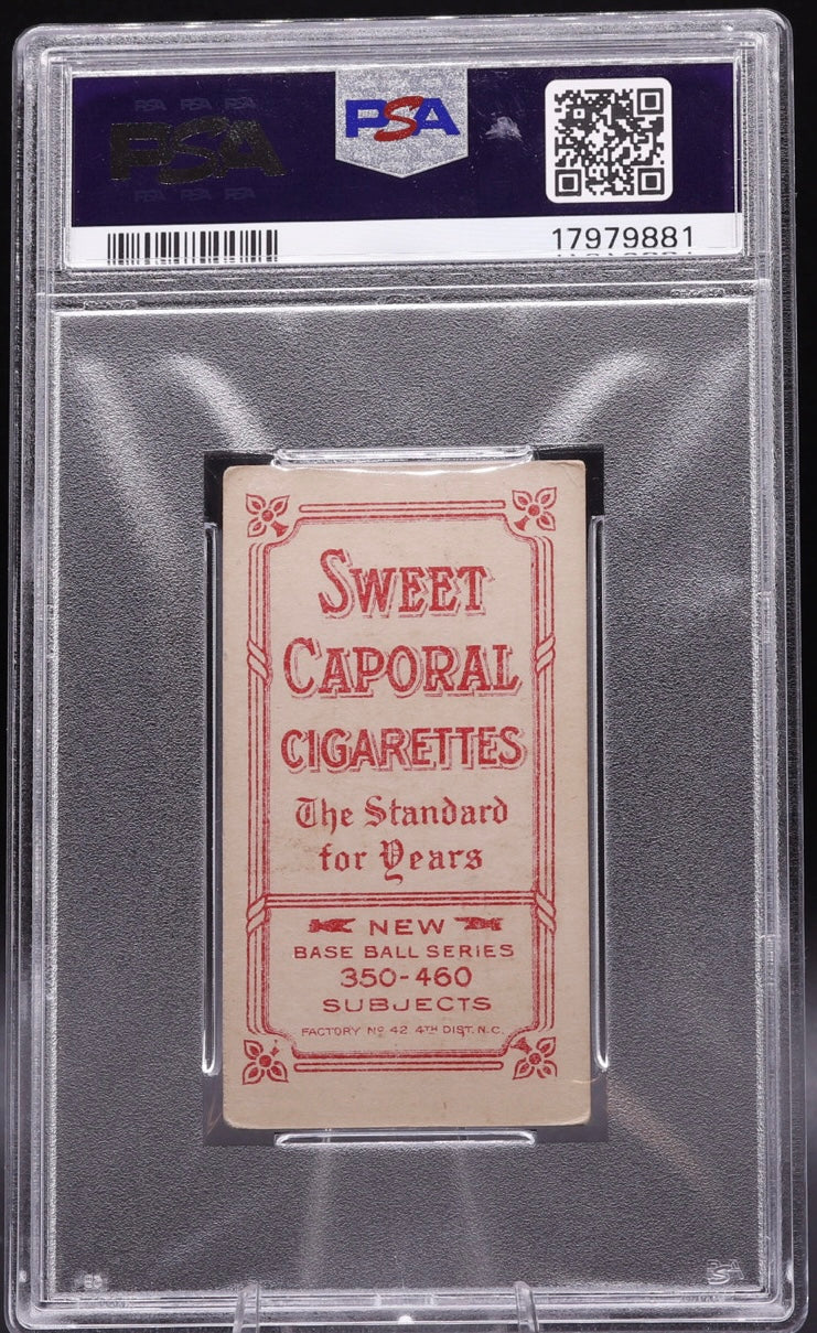 1909-11 T206 Rube Geyer Sweet Caporal PSA 4.5 VG EX • St. Louis Cardinals