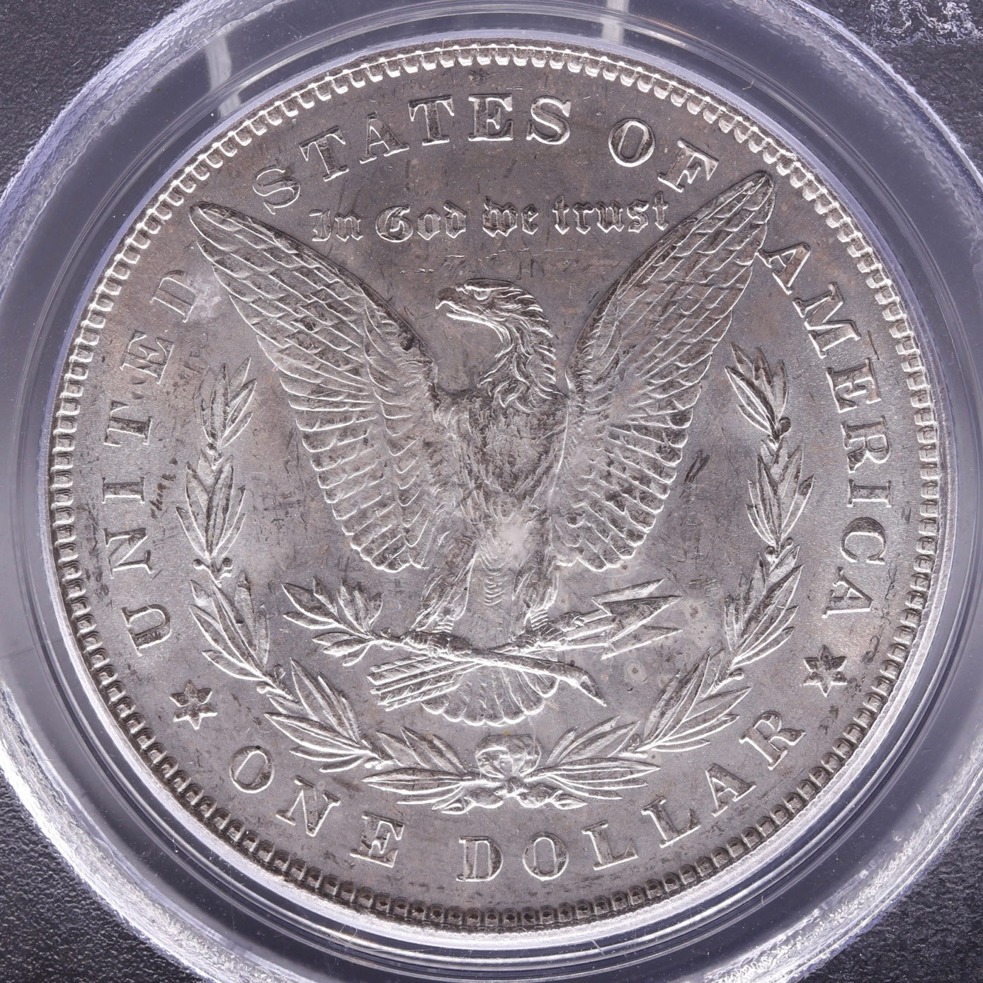 1878 7/8 Tail Feathers Weak Strike PCGS MS63 Morgan Silver Dollar
