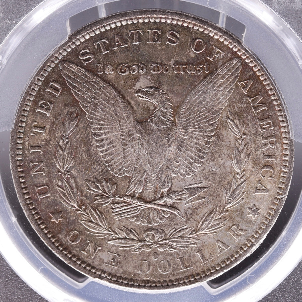 1882-O/S Morgan Silver Dollar PCGS AU58 • Weak Strike Coin