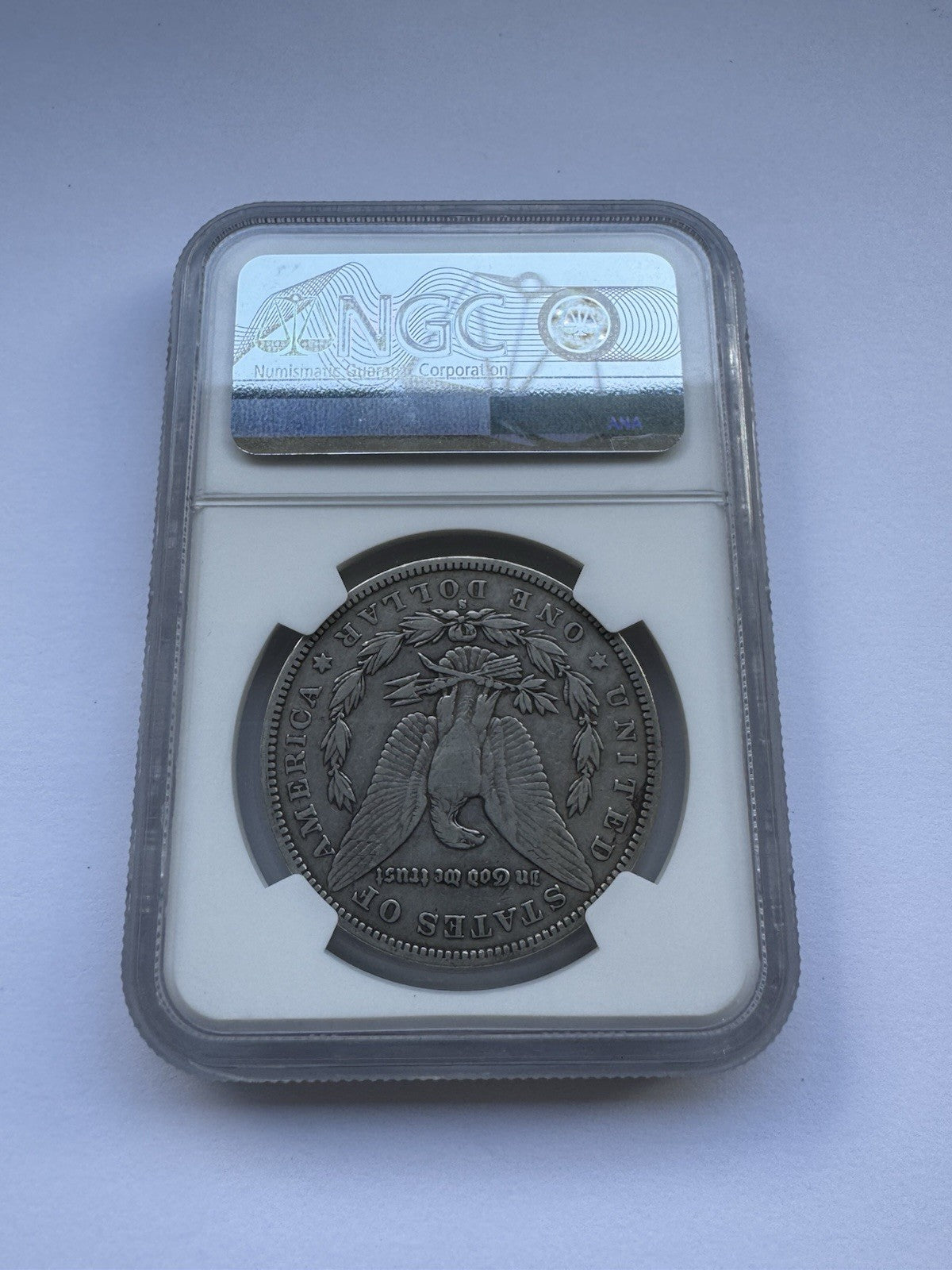 1895-S Morgan Silver Dollar $1 Coin – NGC Graded VF25 – Rare Key Date