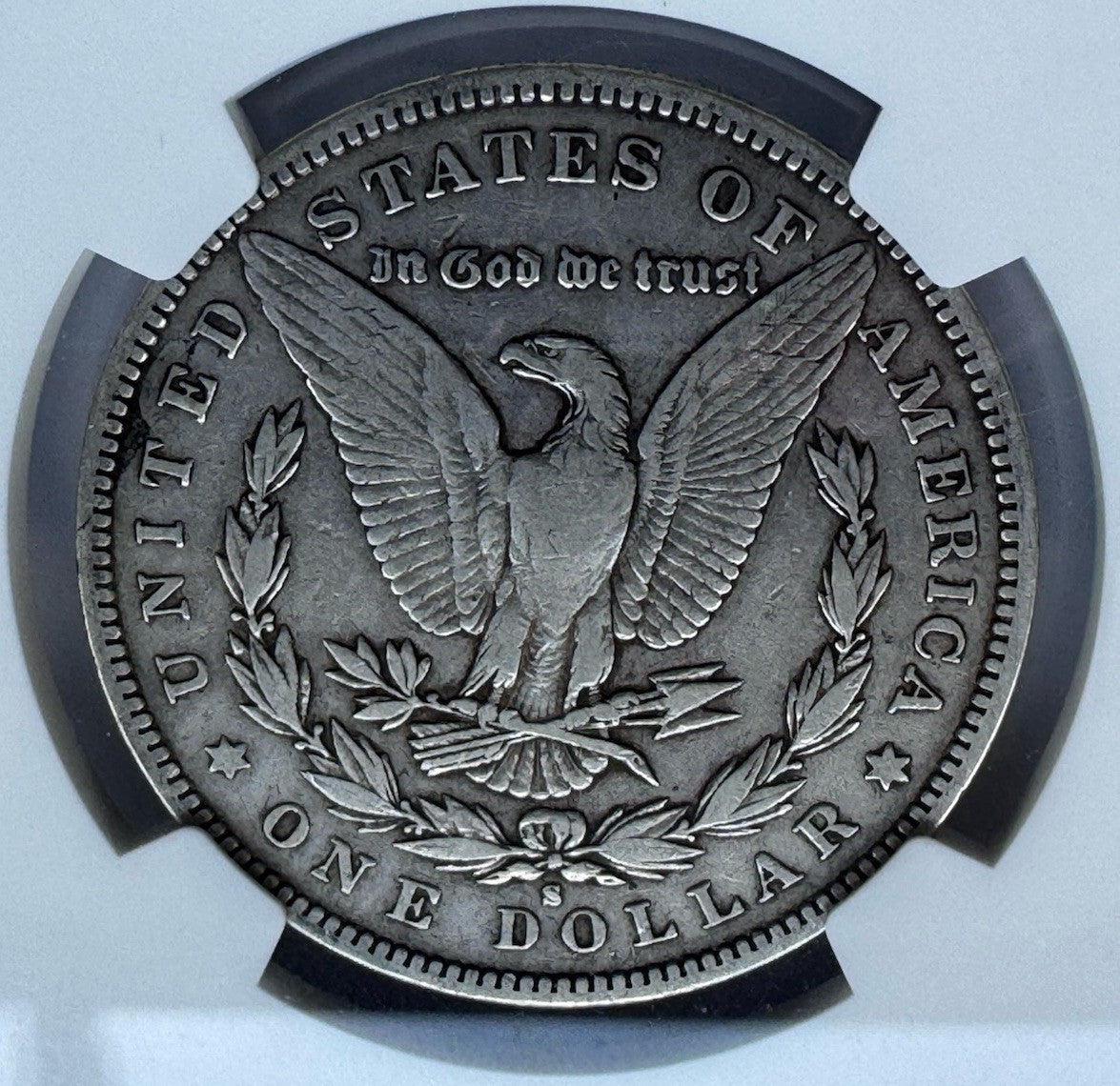 1895-S Morgan Silver Dollar $1 Coin – NGC Graded VF25 – Rare Key Date