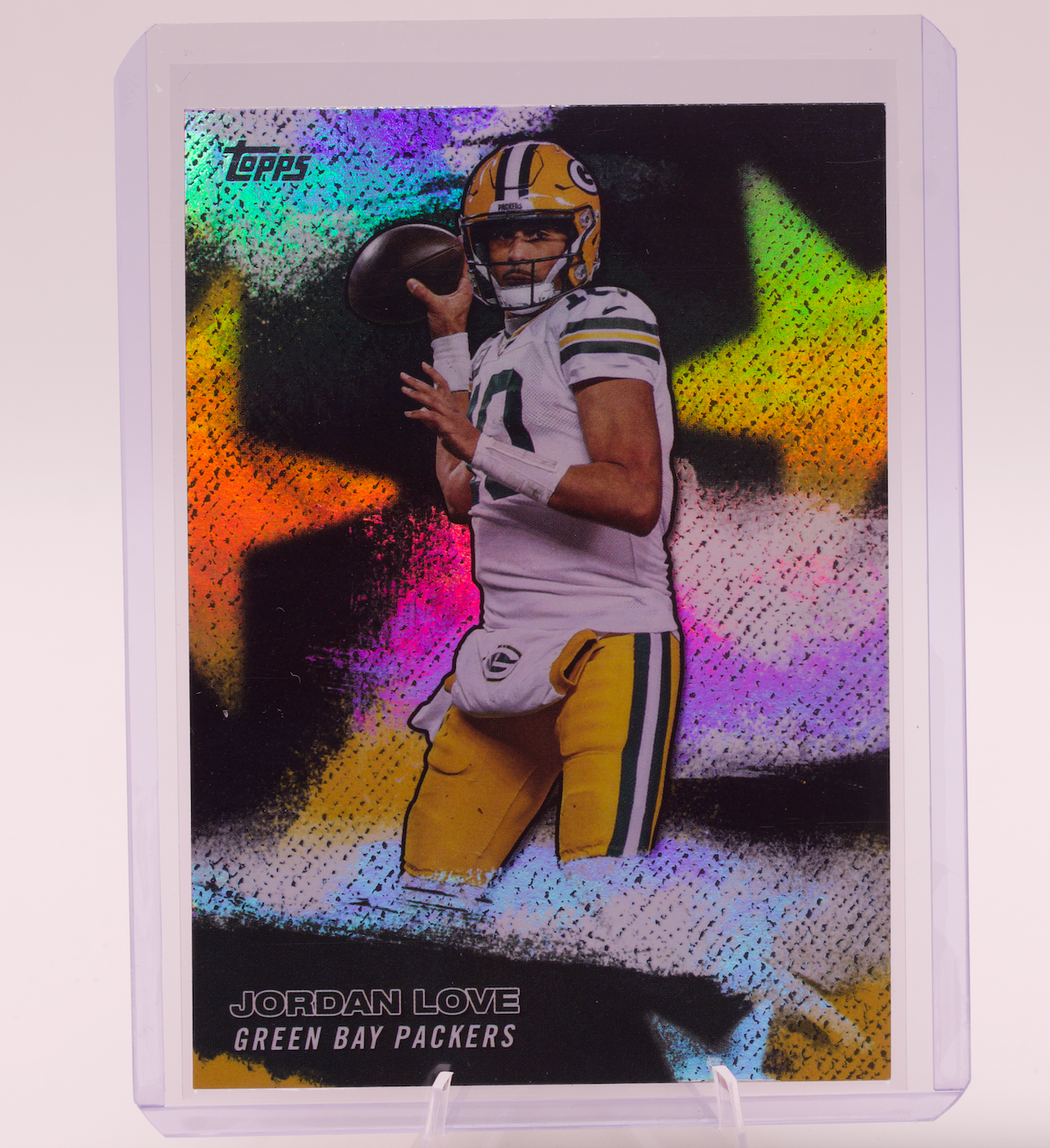 2026 Topps Jordan Love NFL Stars NFLS-13 Green Bay Packers QB Insert Utah St