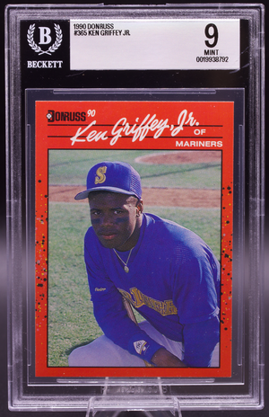 1990 Donruss Ken Griffey Jr #365 New BGS Holder 9 Mint Seattle Mariners