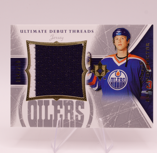 2005-06 Upper Deck Ultimate Collection Brad Winchester Debut Threads Jersey /250
