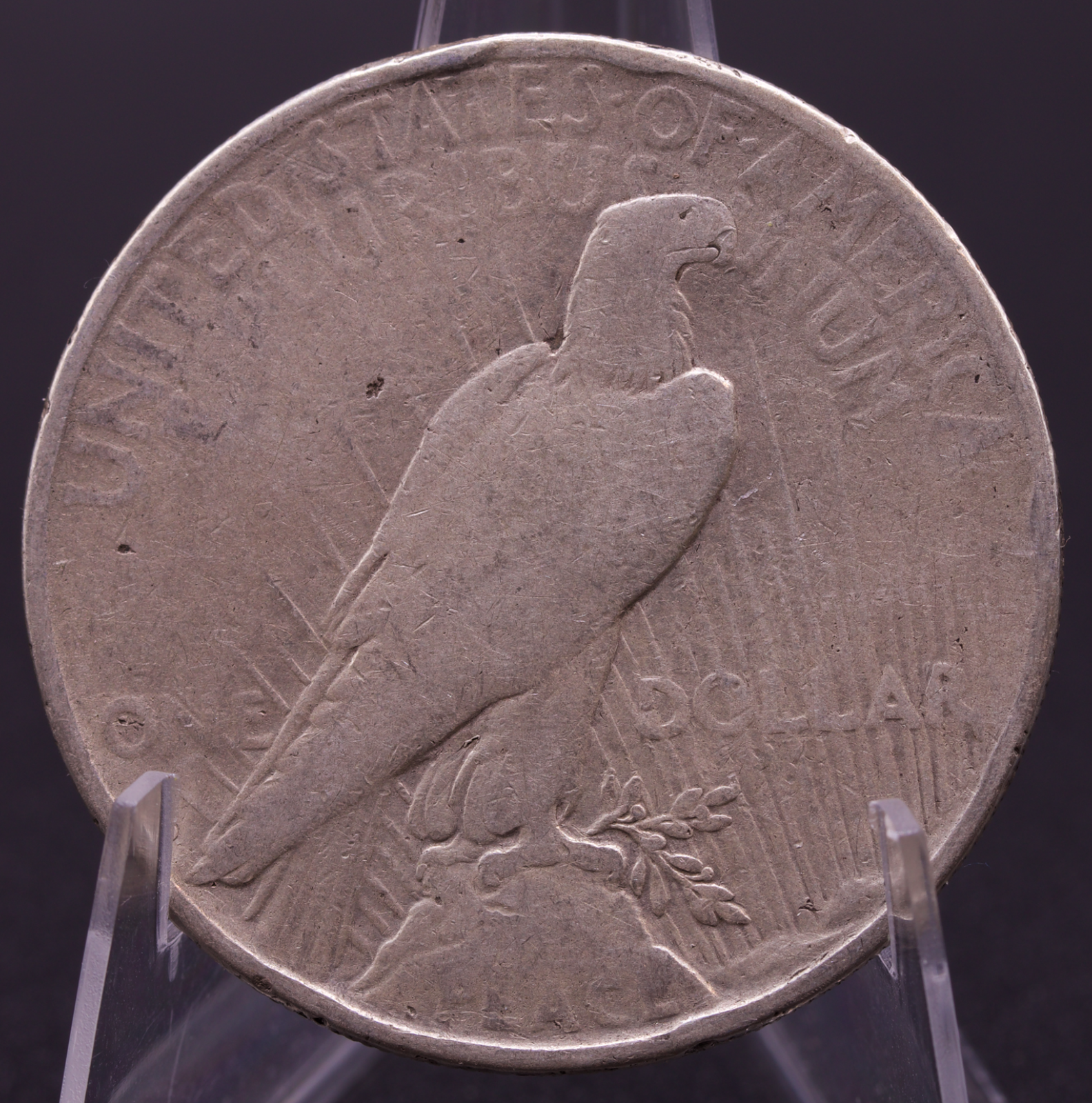1922 Peace Silver Dollar $1 Coin Circulated 90% Fine Silver Vintage Raw Find