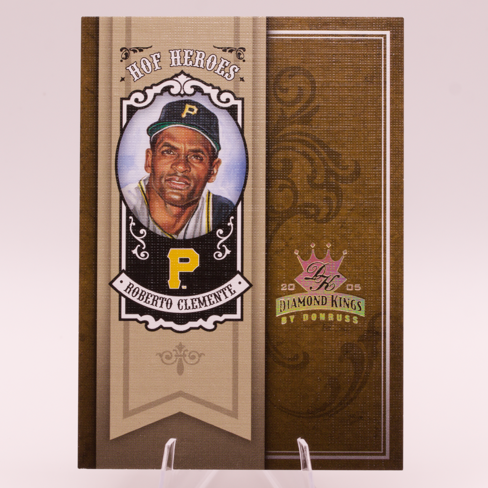 2005 Diamond Kings HOF Heroes Roberto Clemente HH-26 Pirates Serial /25 SP
