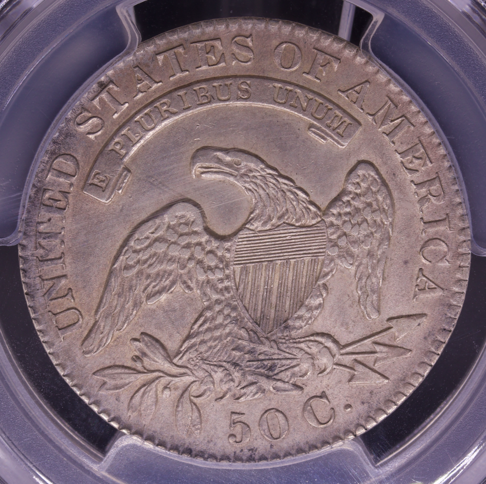 1830 Capped Bust Half Dollar Small 0 O-105 High R4 AU Details PCGS Cleaned 50C