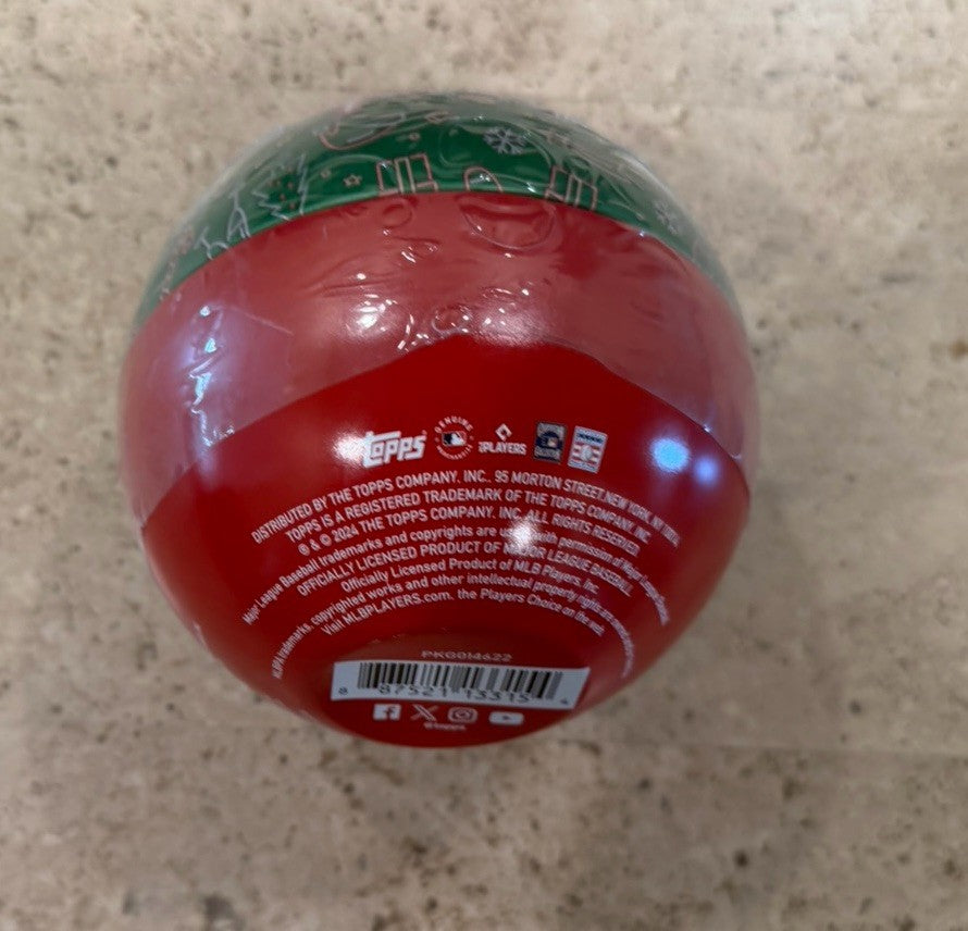 2024 Topps Holiday Baseball Ornament Sealed 59 Cards Holiday Tree Parallels MLB