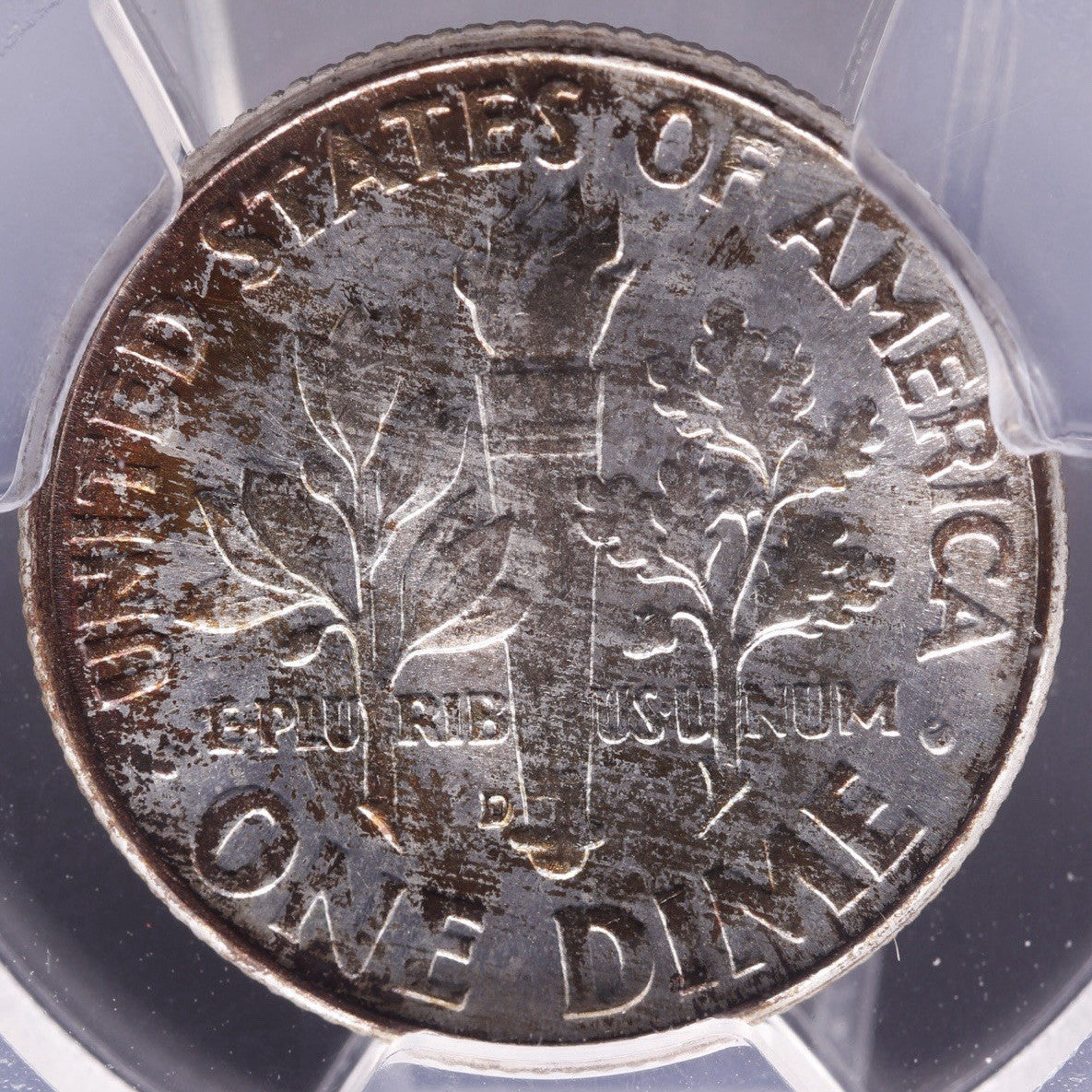 1962-D Roosevelt Dime PCGS MS67FB Full Bands Silver 90% Coin