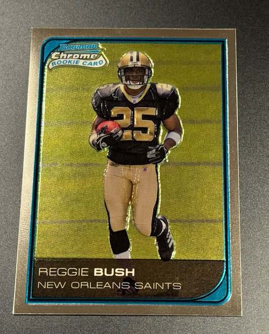 2006 Bowman Chrome Uncirculated Refractor Reggie Bush RC #233 • #345/519 🔥