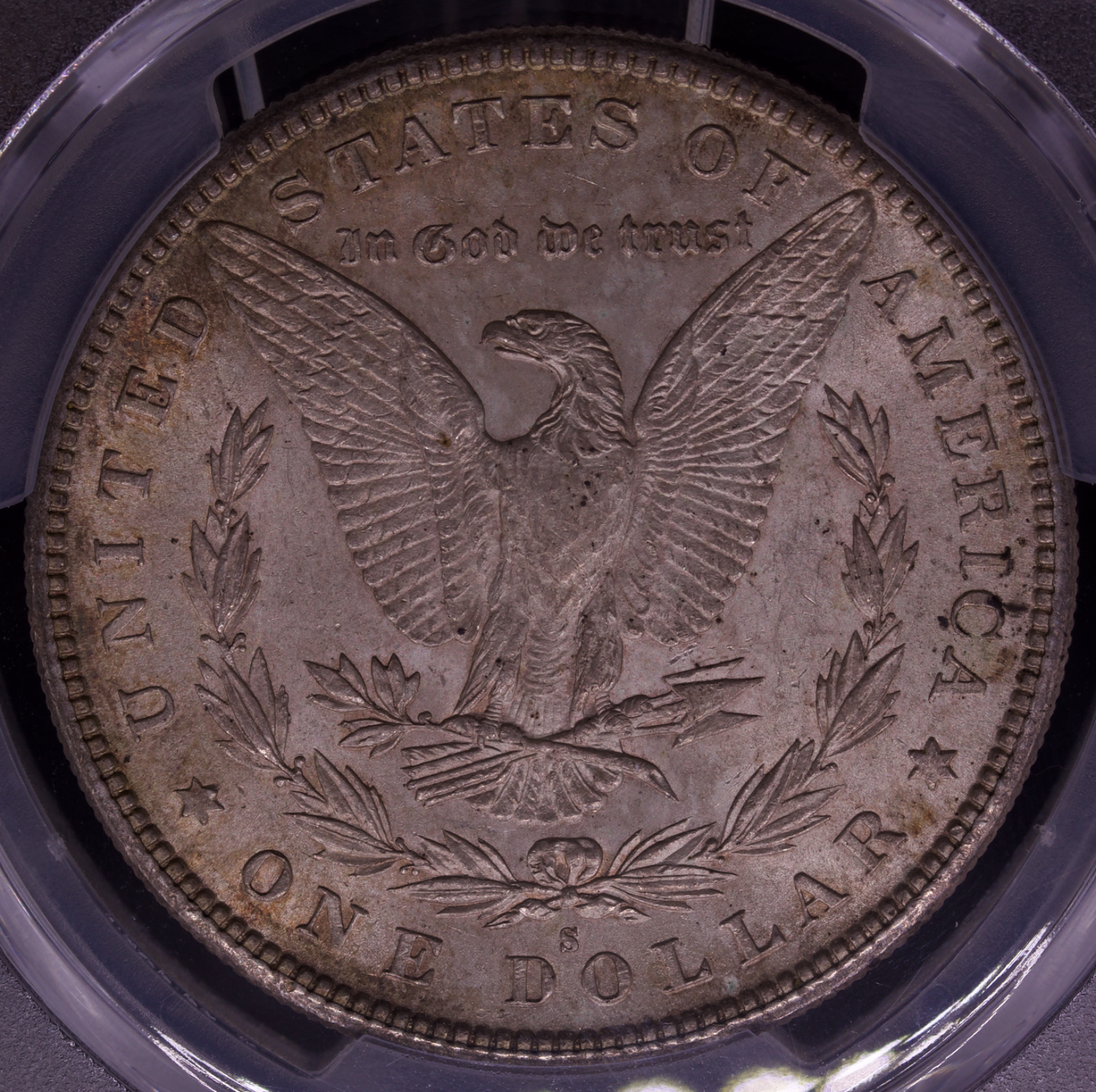 1883-S Morgan Silver Dollar PCGS AU58 Semi Key Date San Francisco 90% Silver $1