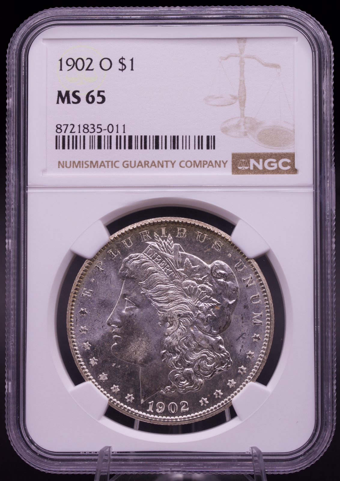 1902-O Morgan Silver Dollar NGC MS65 - Mint State -  New Orleans