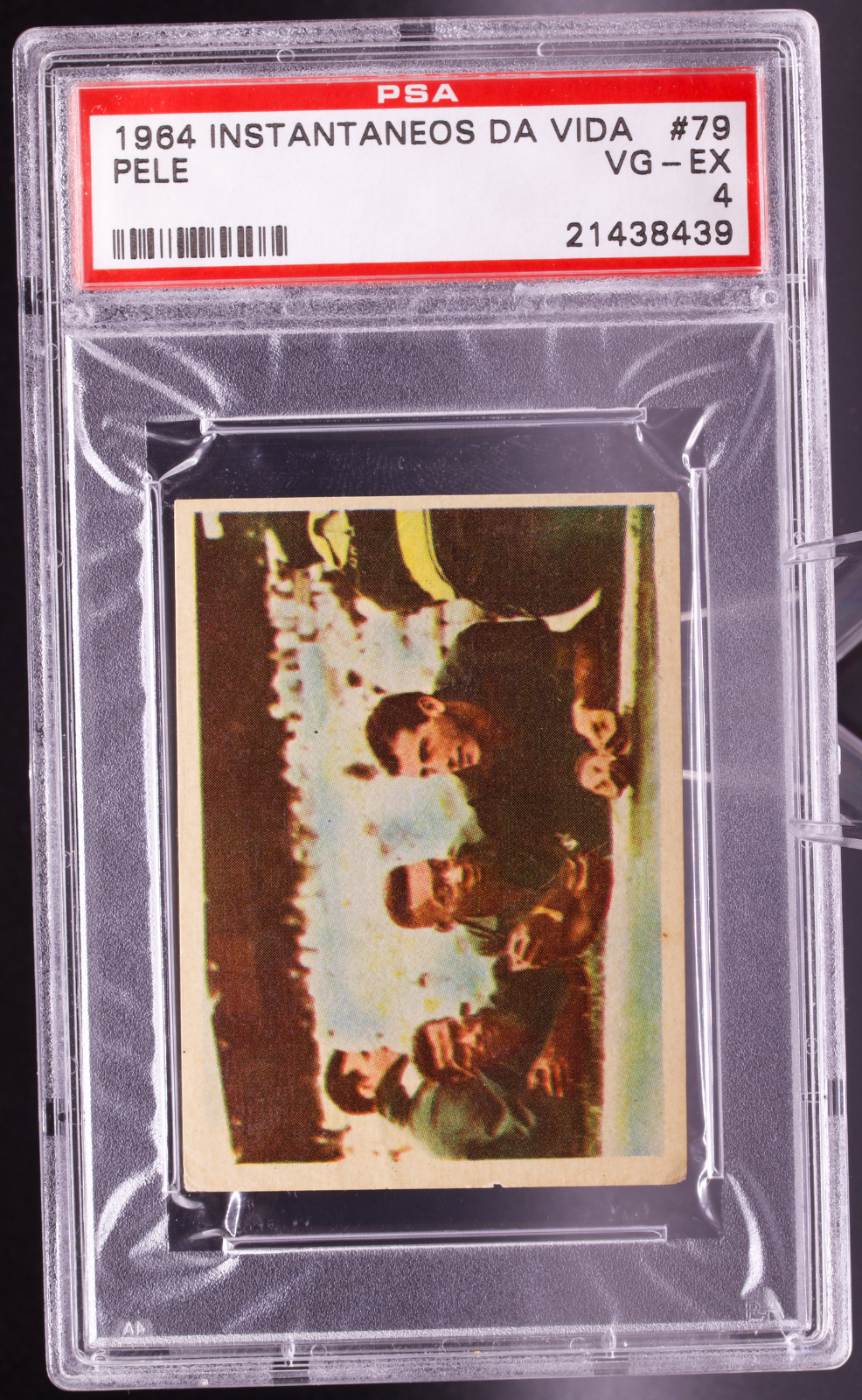 1964 Instantaneos Da Vida #79 Pele PSA 4 VG-EX Italy Knee Injury Soccer Card