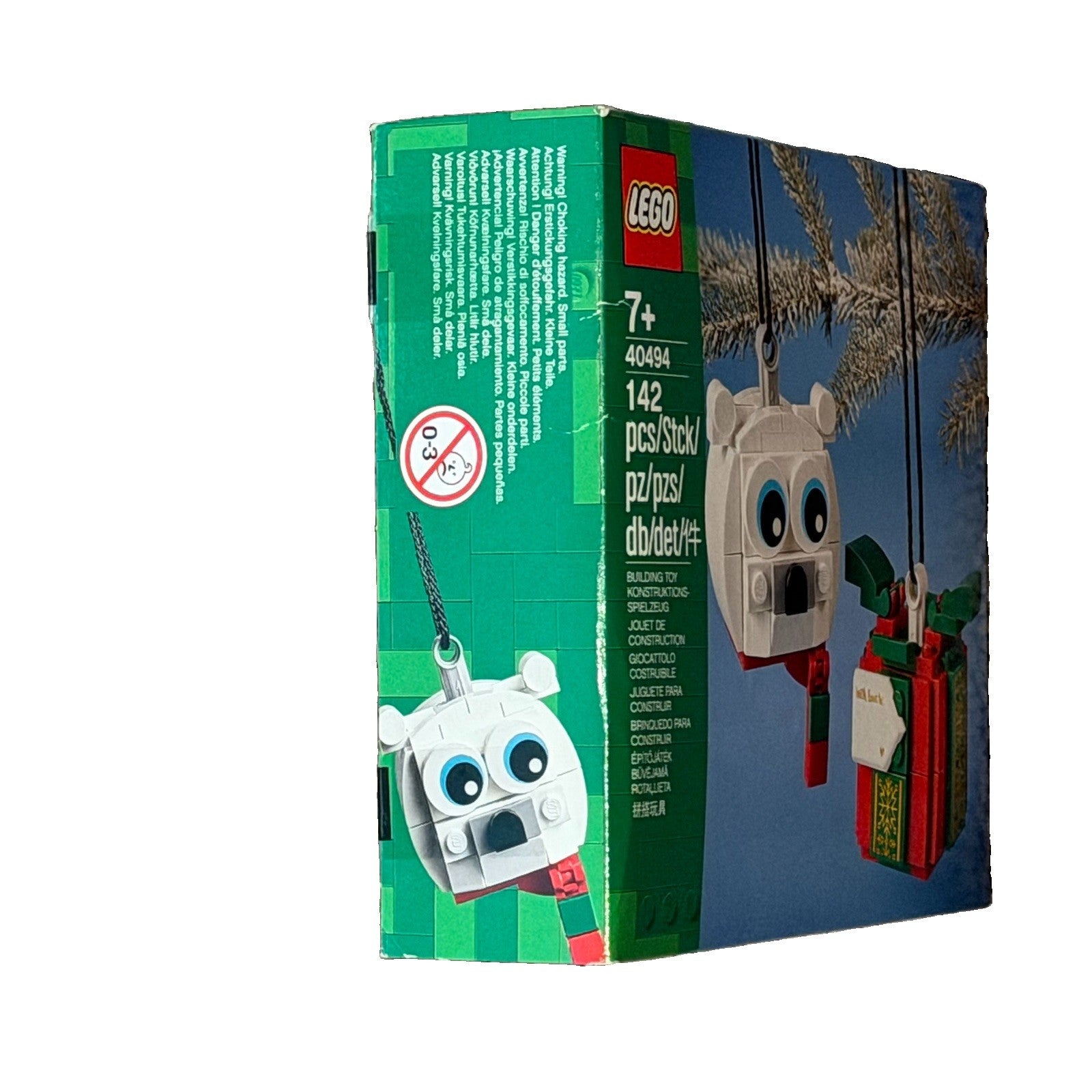 LEGO 40494 Polar Bear & Gift Pack Christmas Tree Ornament Set NEW SEALED Retired