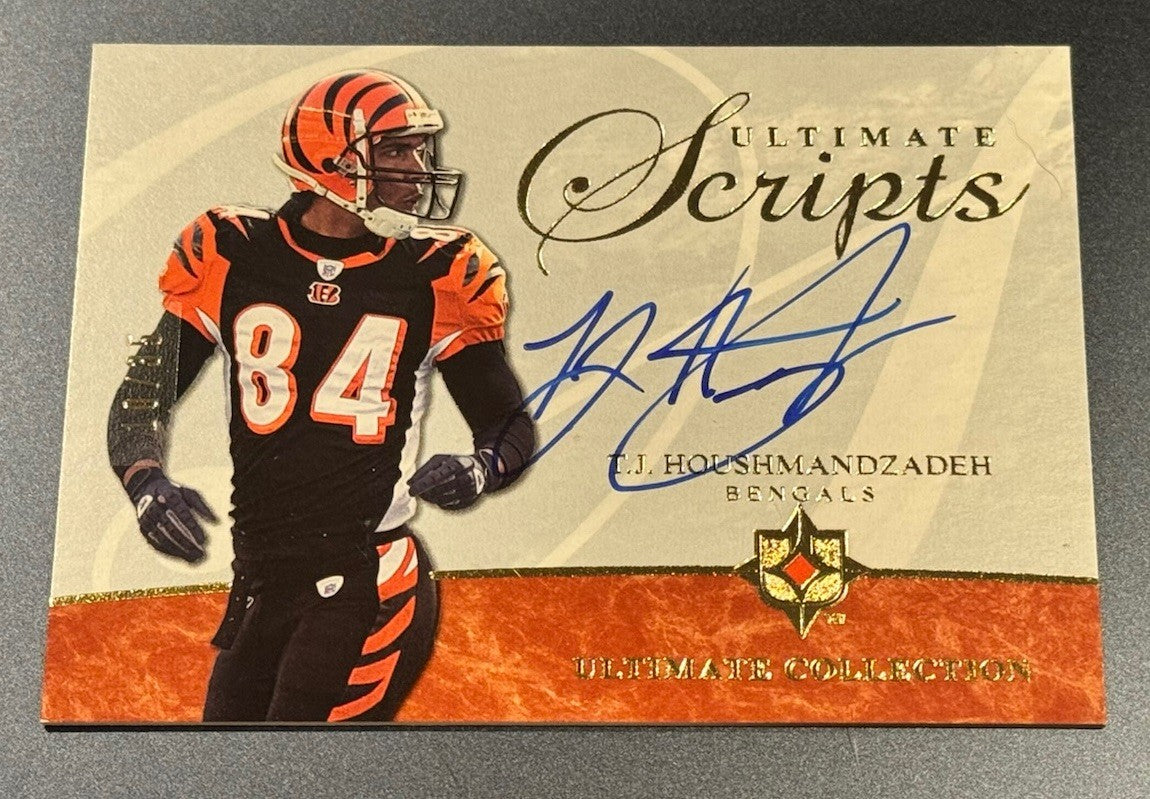 2006 Ultimate Scripts T.J. Houshmandzadeh Auto /35 Bengals WR Short Print